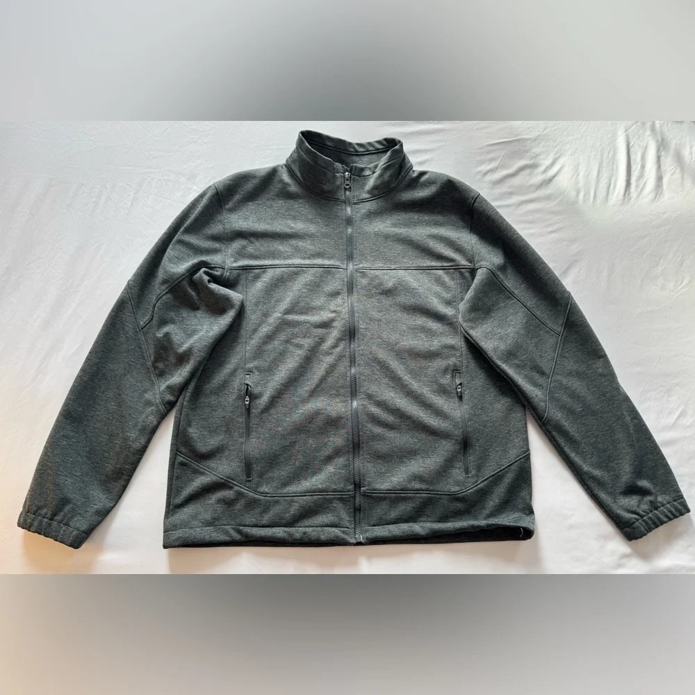 Urban Frontier Men's Gray Full Zip Lightweight Jacket Size L